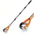 Hand-Grasschneider mit 177 cm Stiel – Edelstahl-Kantenschneider für Gartenwege