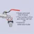 IBC Wassertankadapter mit Sprühkopf – 1/2” und 3/4” Schlauchanschluss