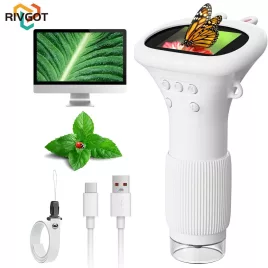 1000× Hand-Digitalmikroskop – IPS-Display, USB-Kamera