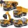 4er Set LKW und Feuerwehrauto