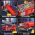 4er Set LKW und Feuerwehrauto