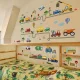 Auto Kinder Wandsticker 30x90cm