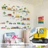 Auto Kinder Wandsticker 30x90cm