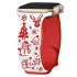 Damen Weihnachtsgravierte Silikon Apple Watch Armband