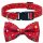 Rotes Weihnachts-Hundehalsband