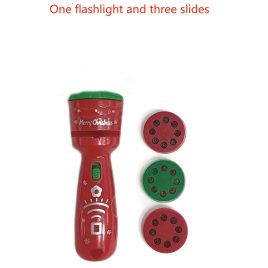   Weihnachtliche Kinder Elektronikprojektor Taschenlampe mit 24 Motiven