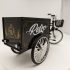 Retro Alloy Classic Dreirad Detailliertes Vergoldetes Modell
