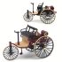 12 Vintage Classic Leichtmetall-Automodell Deko