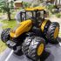 1/24 Maßstab Gelber Spielzeugtraktor