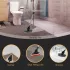 2-in-1 Badezimmer-Reinigungsgerät