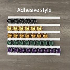 Selbstklebendes Kaffeekapselhalter-Set