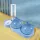 Katzennapf-Set mit automatischem Wasserspender