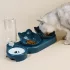 Katzennapf-Set mit automatischem Wasserspender