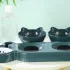 Katzennapf-Set mit automatischem Wasserspender