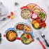 Geteiltes Kindertellerset mit Auto-Design