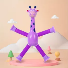 Teleskop-Bein-Giraffe Spielzeug mit Saugnäpfen