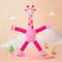 Teleskop-Bein-Giraffe Spielzeug mit Saugnäpfen