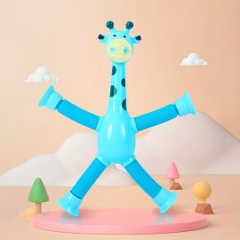 Teleskop-Bein-Giraffe Spielzeug mit Saugnäpfen
