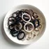 50-teiliges Set bunte Haargummis