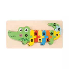3D Montessori Holzpuzzle-Spiel
