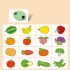 16-teiliges Montessori-Puzzle-Kartenspiel