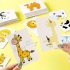 16-teiliges Montessori-Puzzle-Kartenspiel