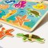 Montessori entwickelndes Holzpuzzle-Spiel