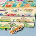 Montessori entwickelndes Holzpuzzle-Spiel