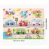 Montessori entwickelndes Holzpuzzle-Spiel