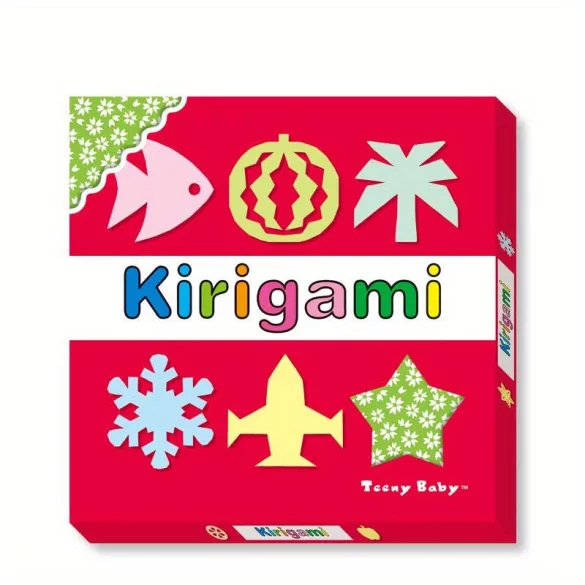 Bunter Origami/Kirigami-Set für Kinder