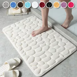 Saugfähiger Badezimmerteppich