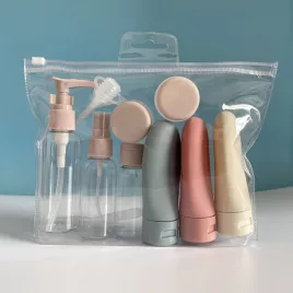 11-teiliges Kosmetik-Aufbewahrungsset für Reisen