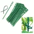 50 Stk. Verstellbarer Pflanzenbinder