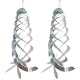 2 Stück Vogelabwehr Reflektorspirale