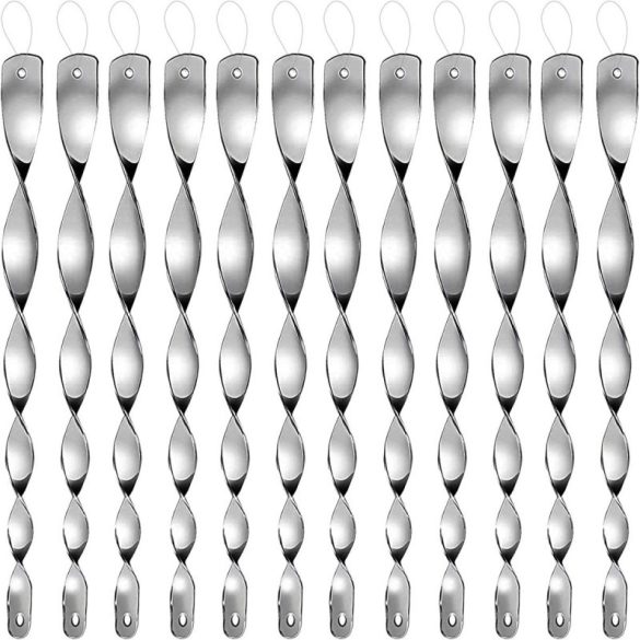12er Set Reflektierende Vogelabwehr-Hänger