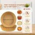 50 Stk. Air Fryer Backpapier, 16cm