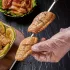 5 Stück Grillspieße mit Holzgriff