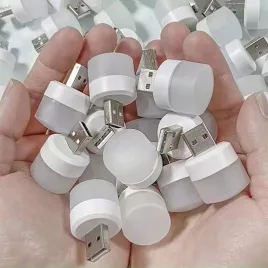 10er-Set Mini USB Nachtlampe, Warmweiß