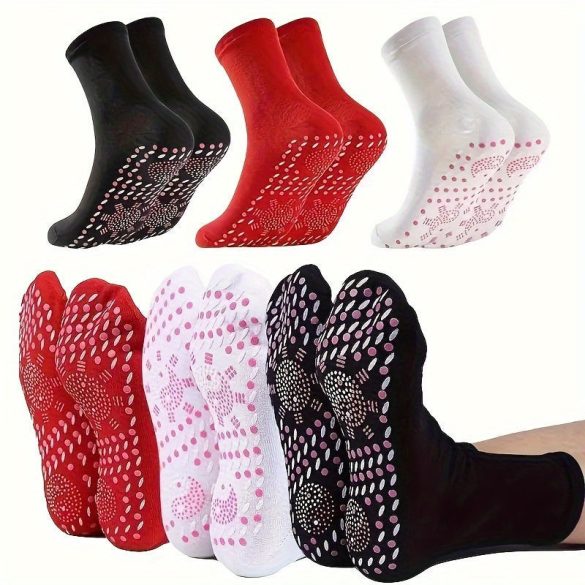 2 Paar Warme Knöchelsocken zum Wandern und Skifahren