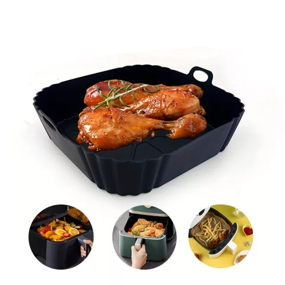 Antihaft-Silikon Airfryer-Backform