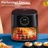 Gelochtes Air Fryer Backblech, Antihaftbeschichtet