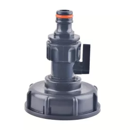 IBC-Tank Ablassadapter mit Gartenbewässerungsanschluss