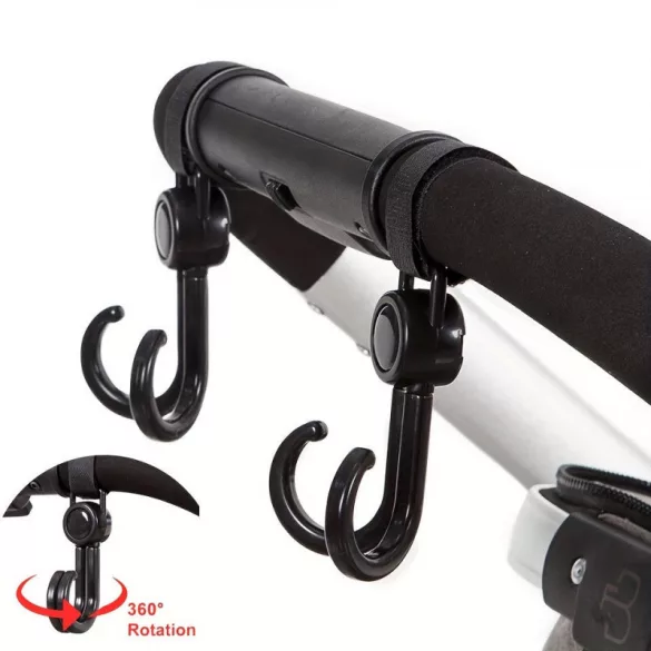 Drehbarer Haken für Kinderwagen