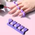 20 Stk. Herzförmige Zehentrenner für Nageldekoration - Soft Gel UV Beauty Tools für professionelle Maniküre und Pediküre