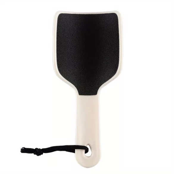 U-förmige doppelseitige Fußfeile, passt besser in den Fersenbereich, entfernt effektiv abgestorbene Haut und macht die Füße glatt und hydratisiert.