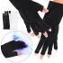 UV-Handschuhe für Gelnägel, fingerlose UV-Licht-Handschuhe, UV-Schutz-Handschuhe für Maniküre, für Zuhause und draußen