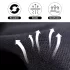 UV-Handschuhe für Gelnägel, fingerlose UV-Licht-Handschuhe, UV-Schutz-Handschuhe für Maniküre, für Zuhause und draußen