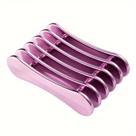   Metall-Stifthalter, Mini 5-Fächer Stiftorganizer, multifunktionales Acryl-Nagelentferner-Werkzeug, kompakt für Salon und Zuhause