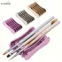 Metall-Stifthalter, Mini 5-Fächer Stiftorganizer, multifunktionales Acryl-Nagelentferner-Werkzeug, kompakt für Salon und Zuhause