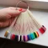 50er-Set künstliche Nägel, Nageldesigns, Gel-Nagellack-Palette zur Farbdarstellung, Maniküre-Übungswerkzeuge